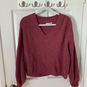 Pink/Reddish Sweater